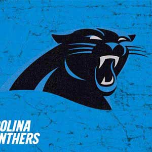 NFL Carolina Panthers Distressed Alternate Xbox 360 (Includes HDD) Skin